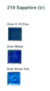 T-219 Sapphire Milton Bridge Lump (tr)
