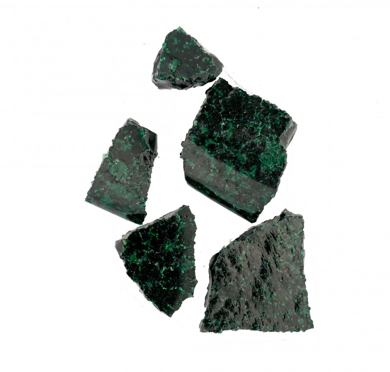61A Dark Turquoise Green Schauer Lump (tr)