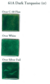 61A Dark Turquoise Green Schauer Lump (tr)
