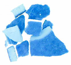 O-124 Powder Blue Milton Bridge Lump (op)