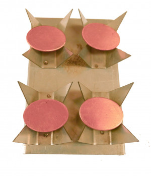 S045 Stainless Steel 4 Item Trivet  - Product Image