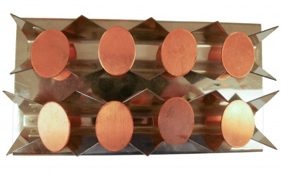 S048 Stainless Steel 8 Item Trivet 