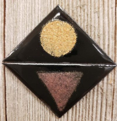 SE-27 Transparent Light Rose Shimmer Gold  (50 Grams)