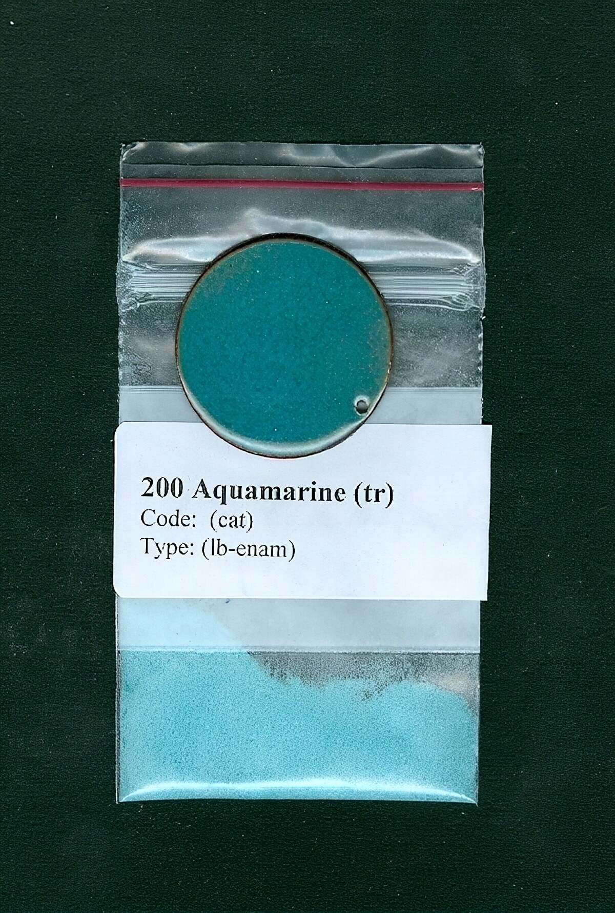 200 Turquoise Aquamarine (tr)   8 ozs. are available - Product Image