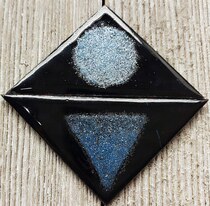 SE-24 Transparent Turquoise Icy White Shimmer  (50 Grams) - Product Image