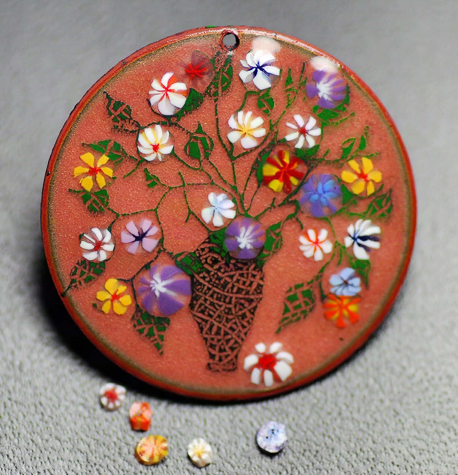 Mixed Floral Wafers  - Product Image