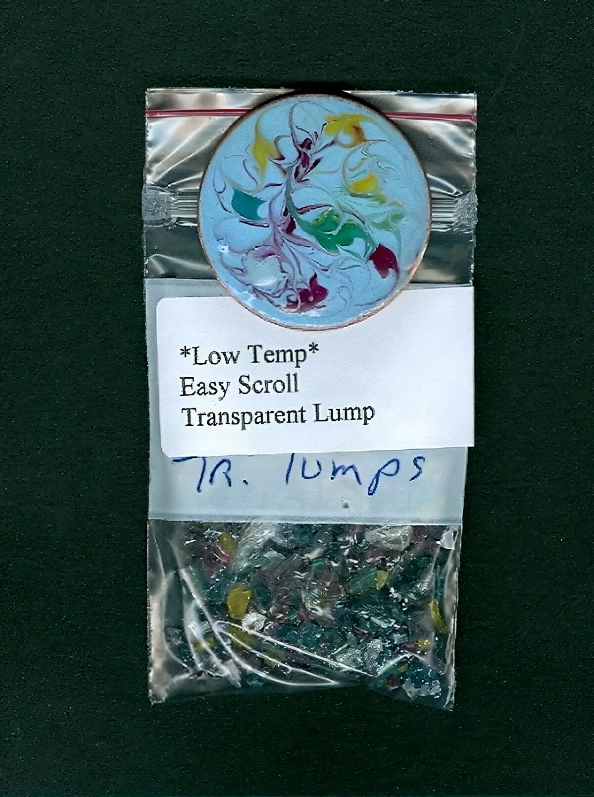 EZ Scroll Transparent Lump   - Product Image