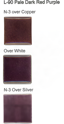 L-90 Pale Dark Red Purple (tr) Back In Stock! - Product Image