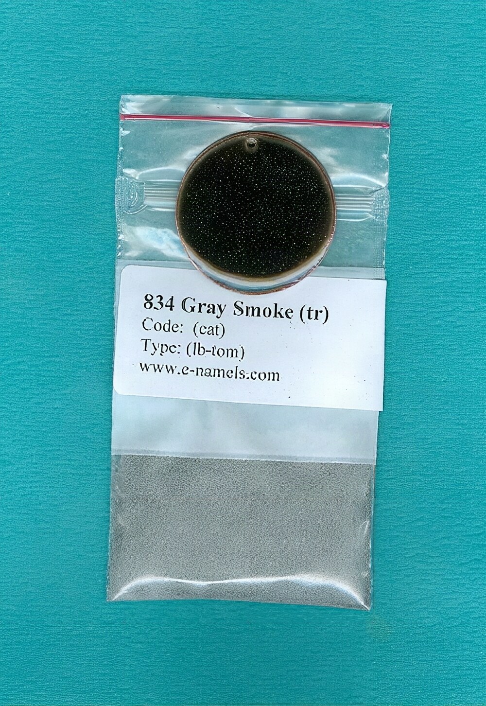 834 Gray Smoke (tr)  25 ozs. are available! - Product Image