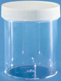 Plastic Jar 8 ozs. - Product Image
