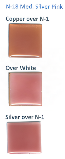 N-18 Medium Silver Pink (tr) Back In Stock! - Product Image