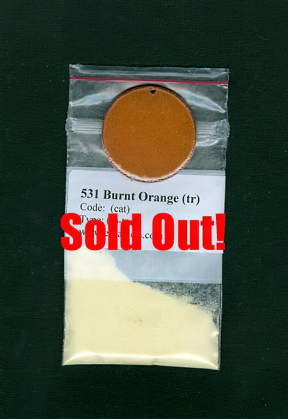 531 Burnt Orange (tr)   * SOLD OUT!* - Product Image