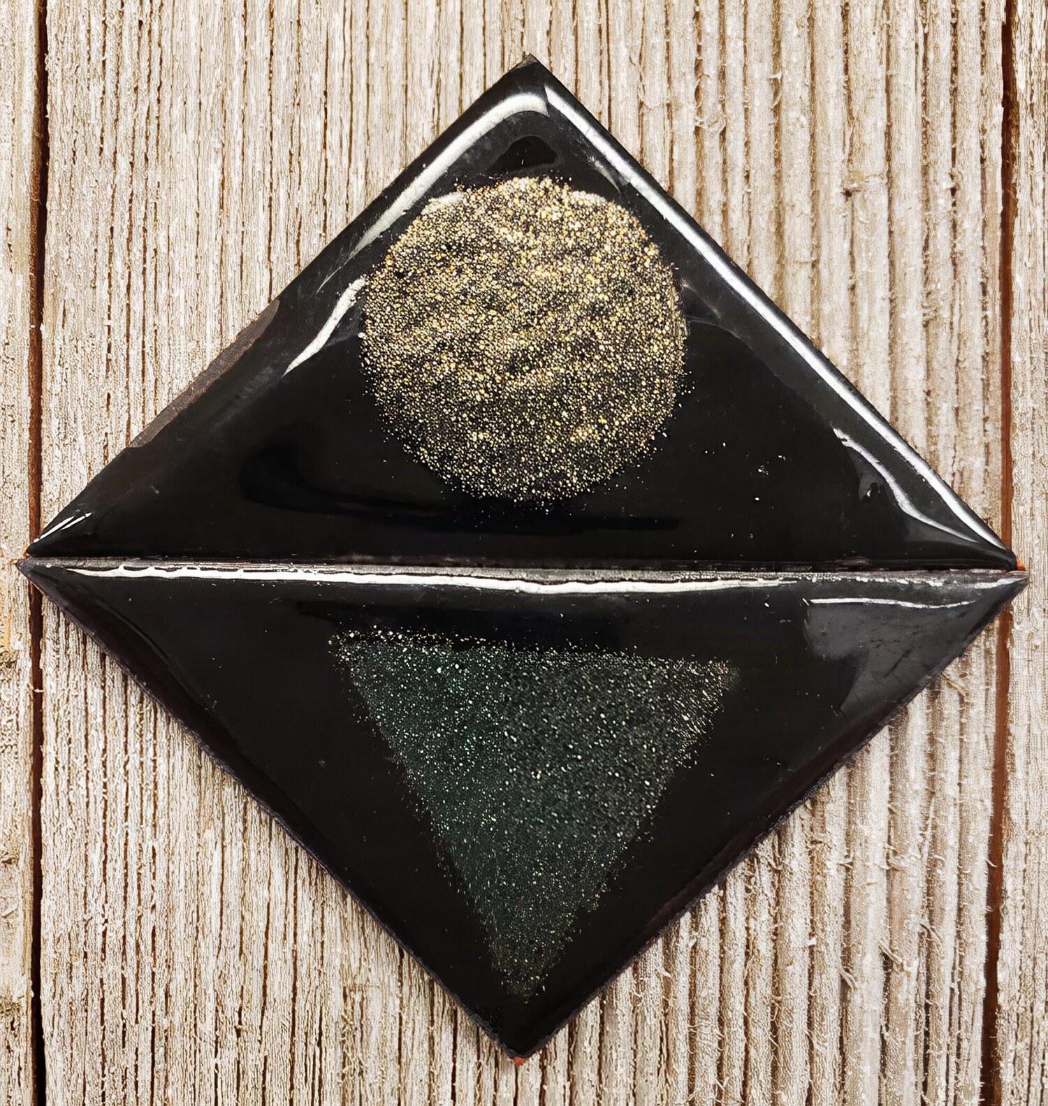 SE-17 Transparent Green Shimmer Gold   (50 Grams)