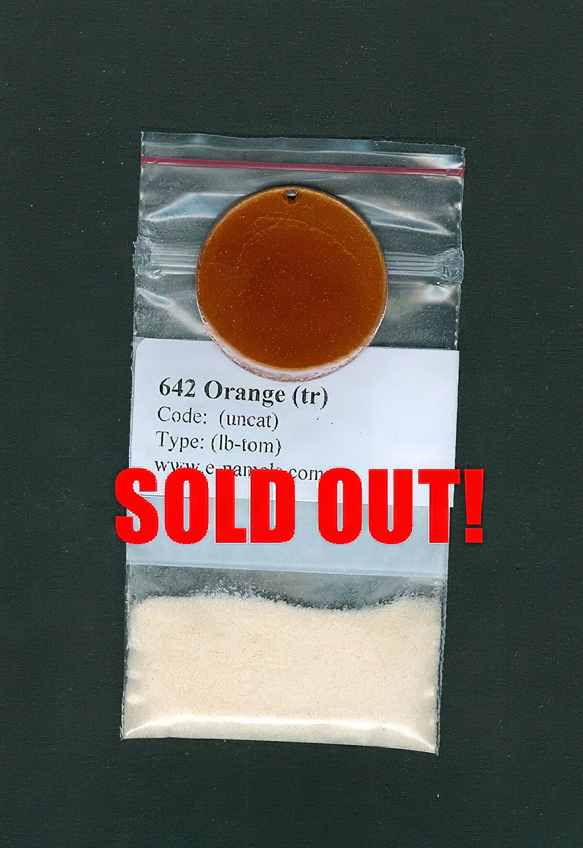 642 Orange (tr)  SOLD OUT! - Product Image