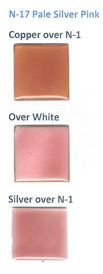 N-17 Pale Silver Pink (tr) Back In Stock! - Product Image