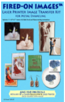 Fired-On Images laser printer decal kit for enameling